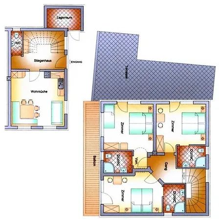 Konukevi Walchenhof Mayrhofen